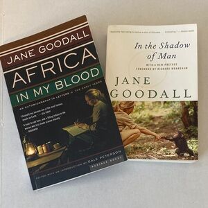 Jane Goodall Book Set - Africa in My Blood & In the Shadow of Man